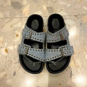 Never worn Isabel Marant Lenny Sandal. Size 7.